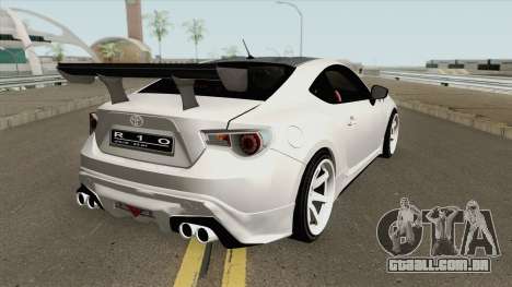 Toyota GT86 Drift Edition 2013 para GTA San Andreas