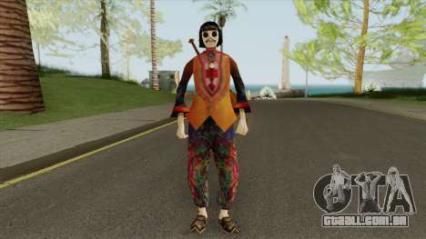 Hippie Skin V2 para GTA San Andreas