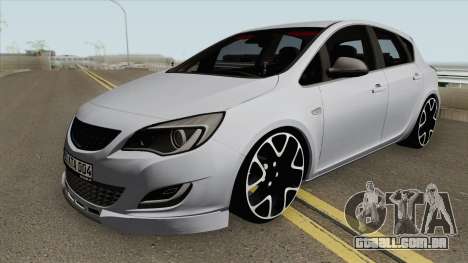 Opel Astra J para GTA San Andreas