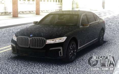 2020 BMW 7 series 740i para GTA San Andreas