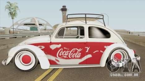 Volkswagen Fusca Coca-Cola Edition para GTA San Andreas