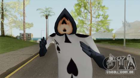 Card Of Spades (Alice In Wonder Land) para GTA San Andreas