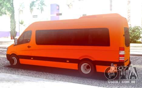 Mercedes-Benz Sprinter com passageiros para GTA San Andreas