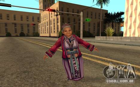 Flying Grandmother With Degenerative Disc Diseas para GTA San Andreas