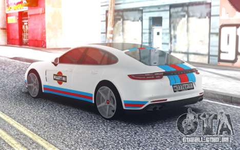 Porsche Panamera MARTINI para GTA San Andreas