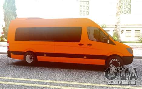 Mercedes-Benz Sprinter com passageiros para GTA San Andreas