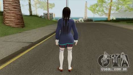 Kokoro School (Updated) Dead Or Alive 6 Costume para GTA San Andreas