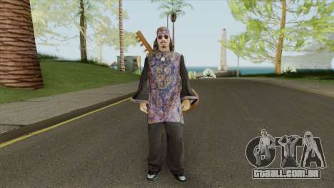 Hippie Skin V1 para GTA San Andreas