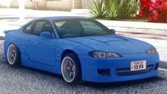 Nissan Silvia S15 Original Blue para GTA San Andreas