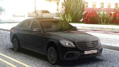 Mercedes-Benz S63 AMG W222 Black para GTA San Andreas