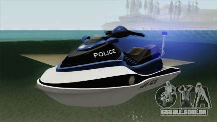 Seashark Police GTA V para GTA San Andreas