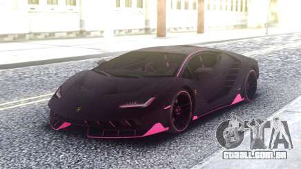 Lamborghini Centenario Pink & Black para GTA San Andreas