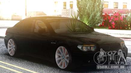 BMW 750i Black para GTA San Andreas