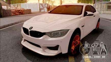 BMW M4 GTS White para GTA San Andreas
