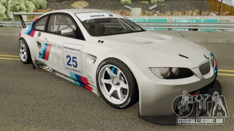 BMW M3 GT2 ALMS 2010 para GTA San Andreas