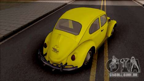 Volkswagen Beetle Transformers G1 Bumblebee para GTA San Andreas