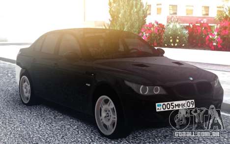 BMW M5 E60 M para GTA San Andreas