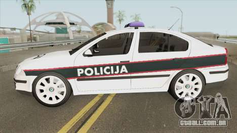 Skoda Octavia BiH POLICIJA 2006 para GTA San Andreas