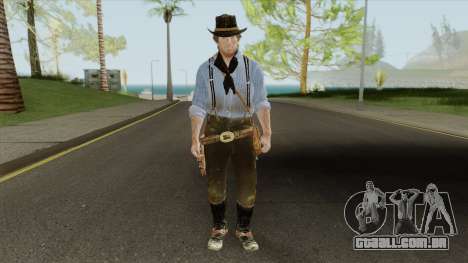 Arthur Morgan From Red Dead Redemption 2 para GTA San Andreas