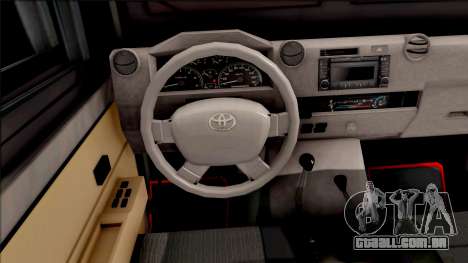 Toyota Land Cruiser Armadillo FAES-CPNB v1.0 para GTA San Andreas