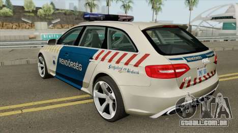 Audi RS4 Avant Magyar Rendorseg para GTA San Andreas