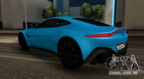 Aston Martin Vantage 2018 para GTA San Andreas