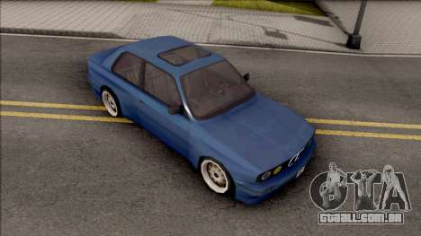BMW E30 Fully Tunable IVF Lowpoly para GTA San Andreas