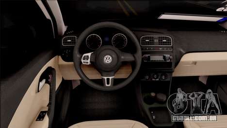 Volkswagen Polo 1.6 TDI-R Fumaça Preta para GTA San Andreas