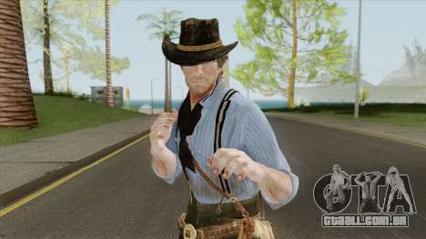Arthur Morgan From Red Dead Redemption 2 para GTA San Andreas