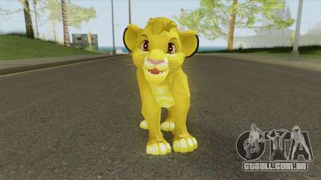 Simba Young (The Lion King) para GTA San Andreas