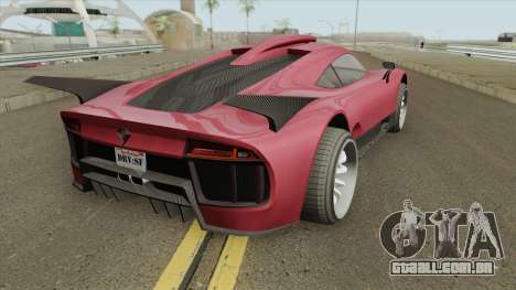 Benefactor Krieger GTA V (Project-One Style) IVF para GTA San Andreas