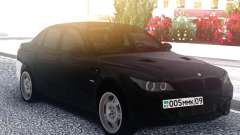 BMW M5 E60 M Black & White para GTA San Andreas