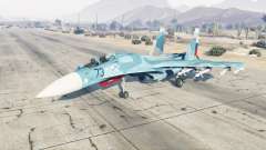 Su-33 soft-cor azul para GTA 5