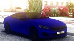 BMW 850i Blue para GTA San Andreas