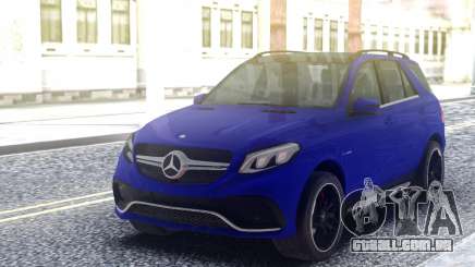 Mercedes-Benz GLE 63S Blue para GTA San Andreas