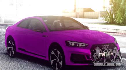 Audi RS5 Purple para GTA San Andreas