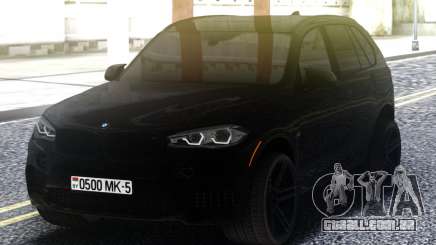 BMW X5M Black Offroad para GTA San Andreas