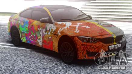 BMW M4 Two face para GTA San Andreas