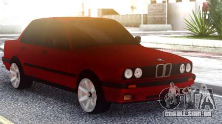 BMW E30 Original Red para GTA San Andreas