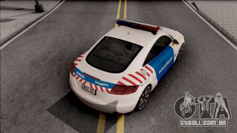 Audi TT Magyar Rendorseg Updated Version para GTA San Andreas