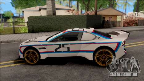 BMW CSL 3.0 Hommage R 2015 para GTA San Andreas
