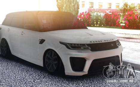 Range Rover Sport SVR para GTA San Andreas