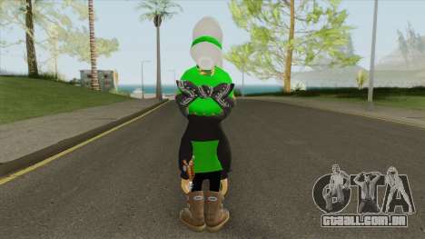 Inkling Boy Green V1 (Splatoon) para GTA San Andreas