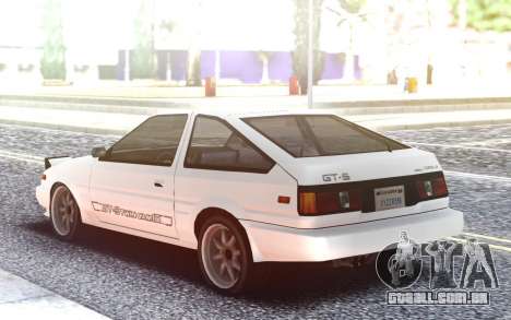 Toyota Corolla AE86 para GTA San Andreas