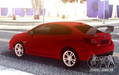 Subaru WRX 2015 para GTA San Andreas
