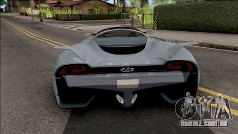 SSC Tuatara 2011 Low Reflections Style para GTA San Andreas