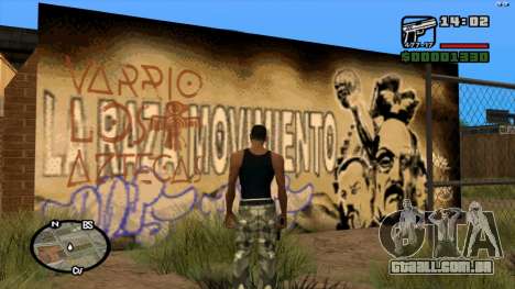 NOVA Gangue Tags para GTA San Andreas