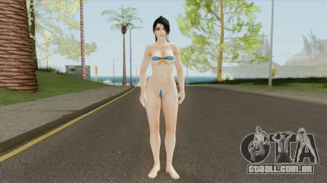 Momiji Blue Bikini para GTA San Andreas