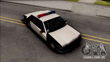 Chevrolet Caprice 1992 Polícia LVPD SA Estilo para GTA San Andreas
