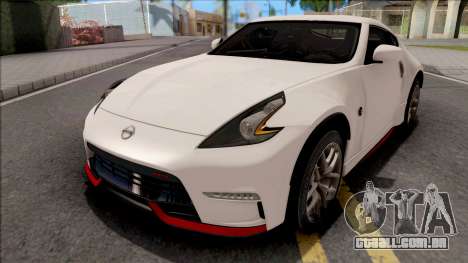 Nissan 370Z Nismo para GTA San Andreas